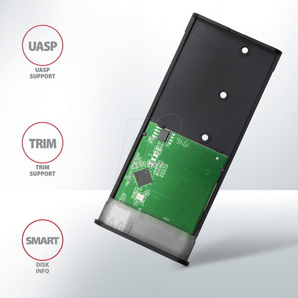 Внешний корпус для M.2 SATA SSD, USB 3.1