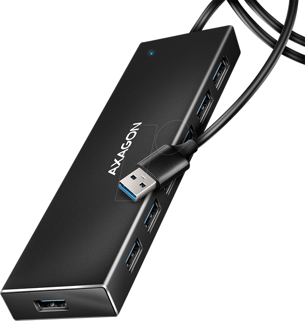 7-портовий концентратор USB 3.0, 7xA, кабель USB-A
