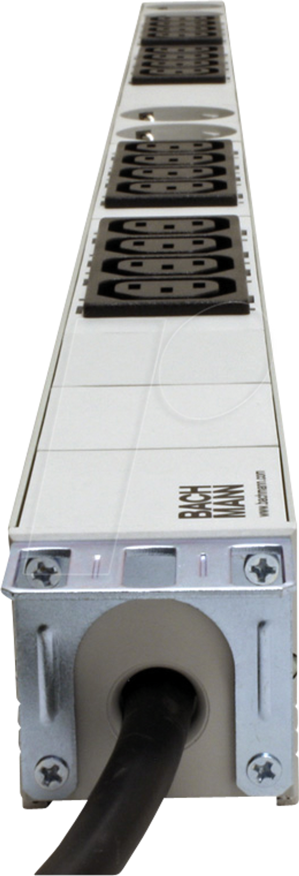 PDU, 1U, 16x C13, 4x заземлювальний контакт