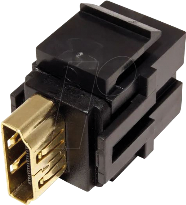 Модуль Keystone, разъем HDMI, черный