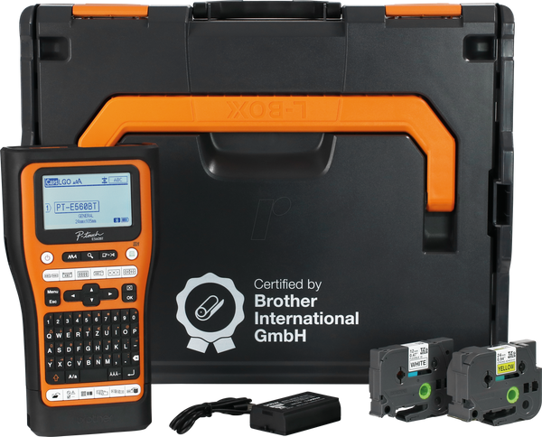 Етикетувальний апарат, USB/Bluetooth, E560BTVP, з L-BOXX