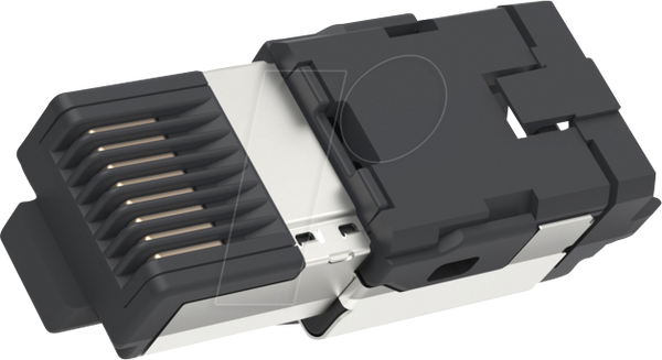 Польовий роз'єм RJ45, Cat.6a, ультракороткий