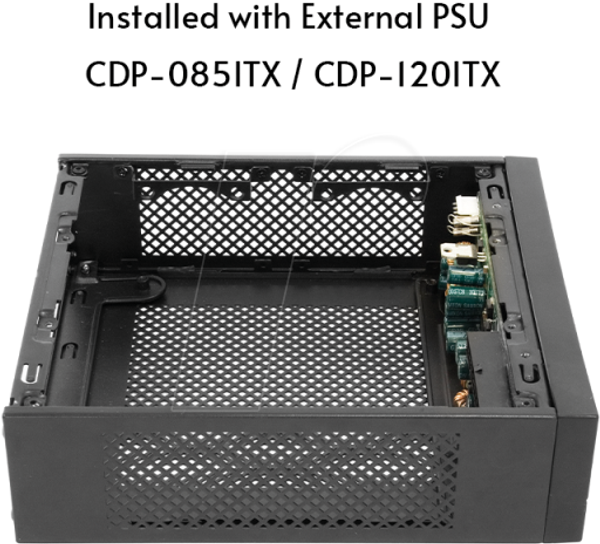Корпус Chieftec Compact IX-01B-OP ITX