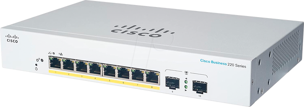 Комутатор, 10-портовий, гігабітний Ethernet, PoE+, SFP