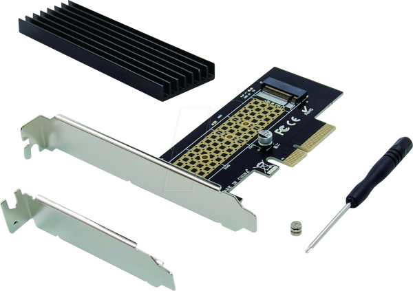 PCIe x4 > 1x M.2 NVMe, включаючи радіатор M.2
