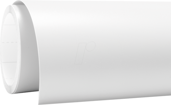 Vinylfolie, Permanent, 241 мм x 914 мм, білий
