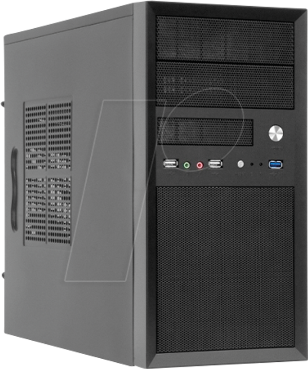 Корпус Chieftec Mesh CT-01B-350GPB mATX з блоком живлення