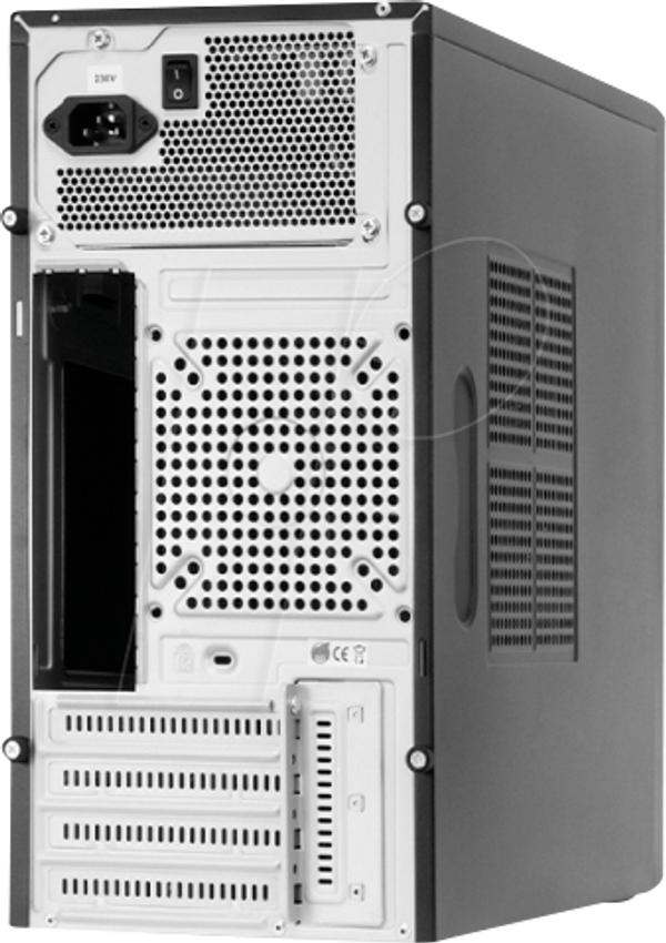 Корпус Chieftec Mesh CT-01B-350GPB mATX з блоком живлення