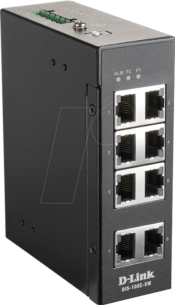 8-портовий комутатор Fast Ethernet