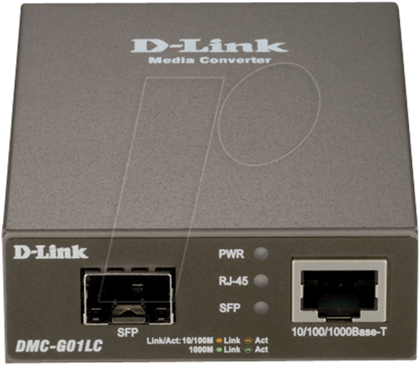 Медиаконвертер, гигабитный Ethernet, SFP