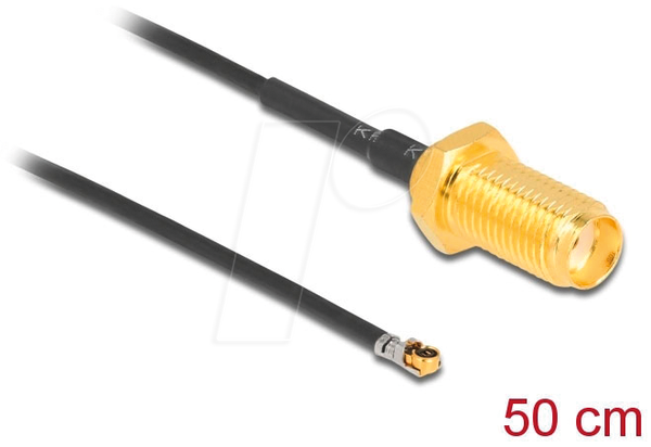Штекер MHF® 4L LK до розетки SMA 50 см