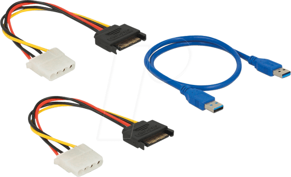 Плата розширення PCIe x1 > 4 x x16, USB-кабель 60 см