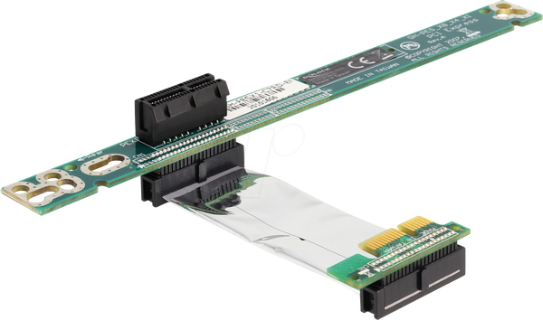 Плата розширення, PCIe x1 > x1, кабель 7 см