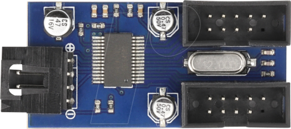 USB 2.0 2-портовий хаб з роз'ємом