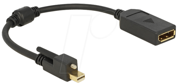 міні-роз'єм Displayport 1.2 чоловічий гвинт > DP-жіночий 4K