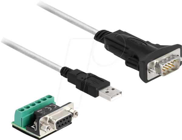 Кабель-перехідник USB на послідовний RS422 / 485 + клемна колодка, 1,8 м