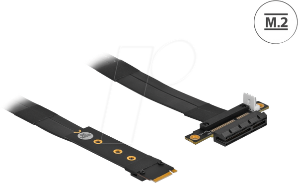 Перетворювач M.2 ключ M > PCIe x4, 20 см