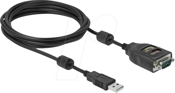 Кабель-перехідник USB - RS232, оцинковка 2,5 кВ. Ізоляція, 2 м