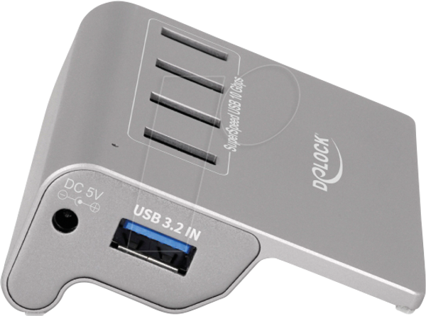 Концентратор USB 3.2 Gen 2 з 4 портами USB Type-A