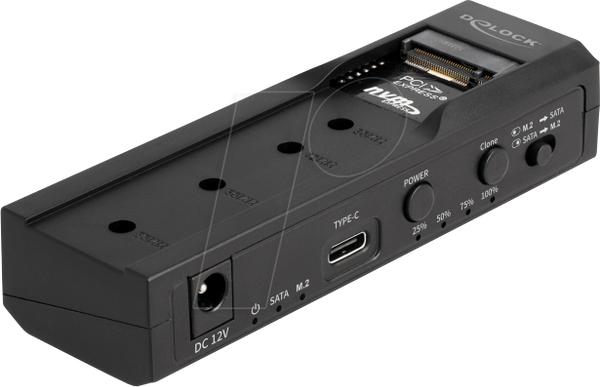 Конвертер 1x M.2, 1x SATA, USB Type-C™