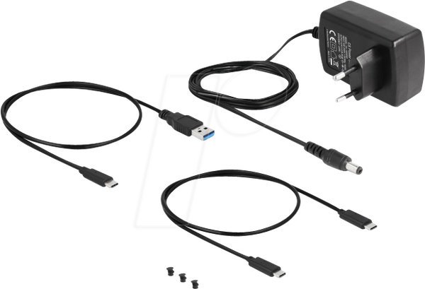 Конвертер 1x M.2, 1x SATA, USB Type-C™