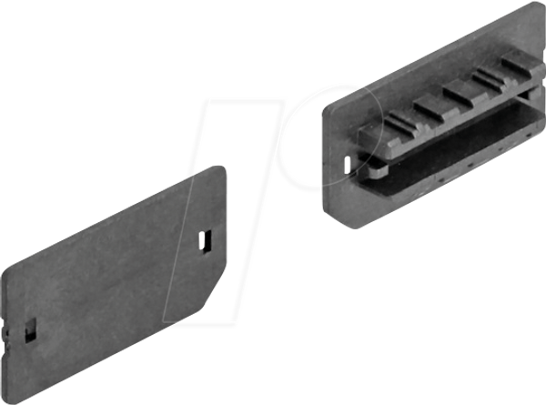 Пилозахисні чохли для USB-ключів типу E A/B, 10 штук