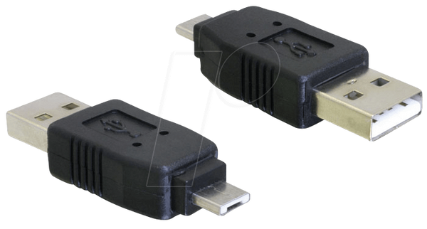 Адаптер USB micro A штекер > USB A штекер