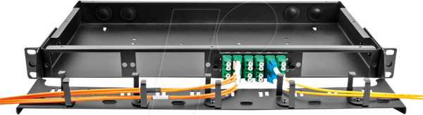 Оптоволоконна HD касета MPO <12 x LC дуплекс, полярність A