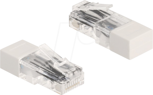 Штекер RJ45 з кінцевим резистором 120 Ом, білий