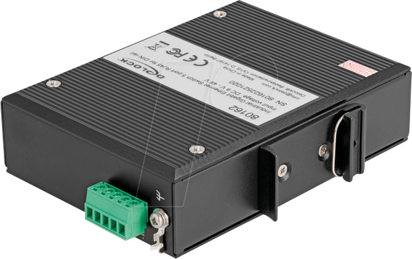 Промисловий гігабітний Ethernet-комутатор з 5 портами RJ45 для DIN-рейки