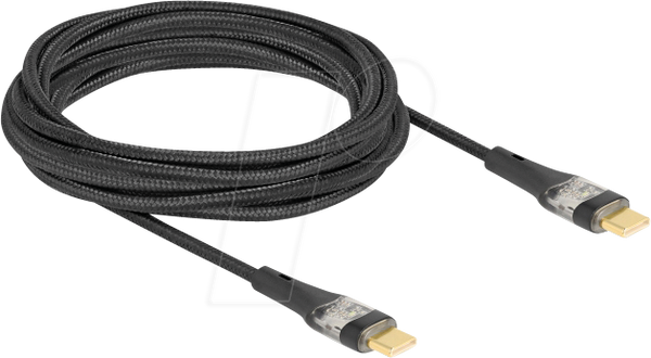 Кабель синхронізації та заряджання, USB-C, 100 Вт, текстильний, 3,0 м