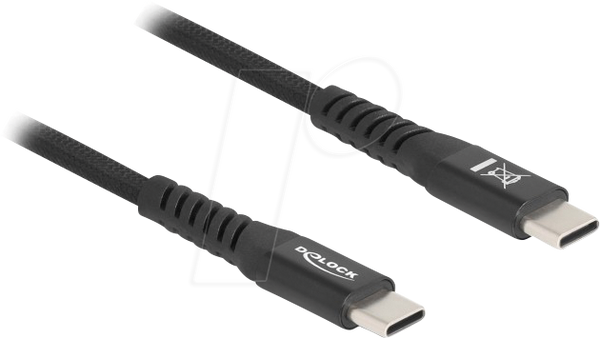 Кабель USB 2.0, штекер C-C, PD 3.0 60 Вт, 1 м