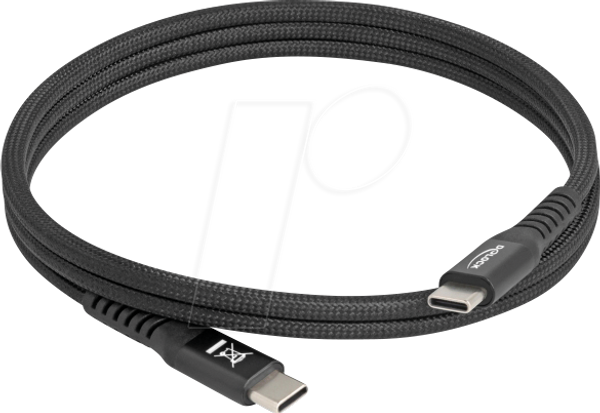 Кабель USB 2.0, штекер C-C, PD 3.0 60 Вт, 1 м