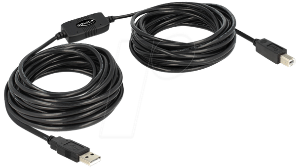 USB 2.0 A > B штекер/plugactive 11 м