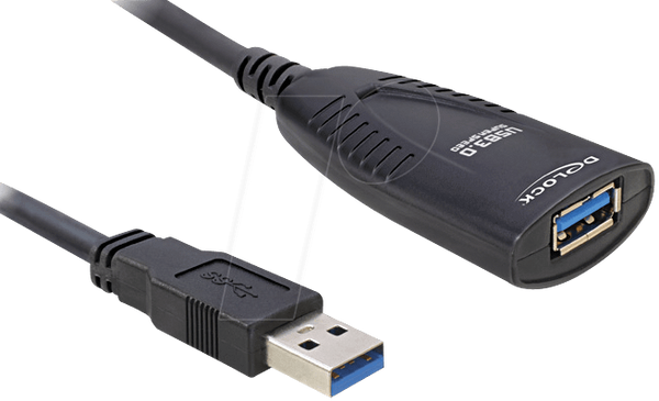 Активний подовжувач DELOCK USB 3.0, 5 м