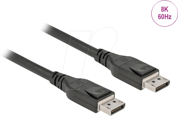 Кабель DisplayPort 1.4, роз'єм > роз'єм, 8Kat 60 Гц, 15 м,