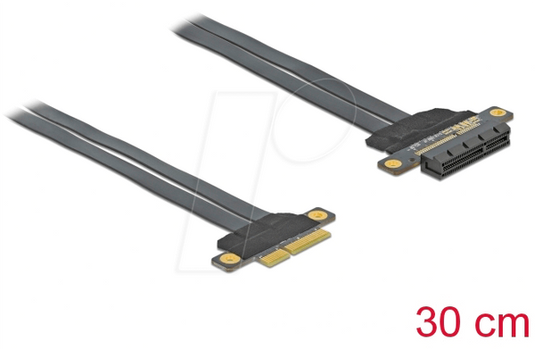 Плата розширення, PCIe x4 > x4, кабель 30 см