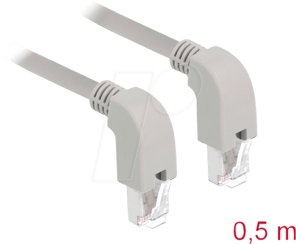 Мережевий кабель RJ45 Cat.5e SF/UTP, нижній / нижній, кутовий 0.