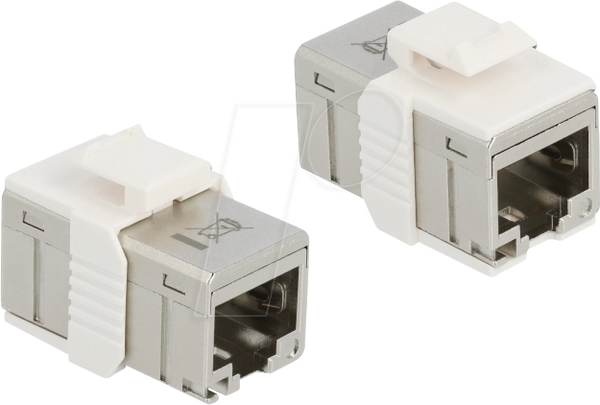 Адаптер RJ45, розетка > розетка, компактна, Cat.6a