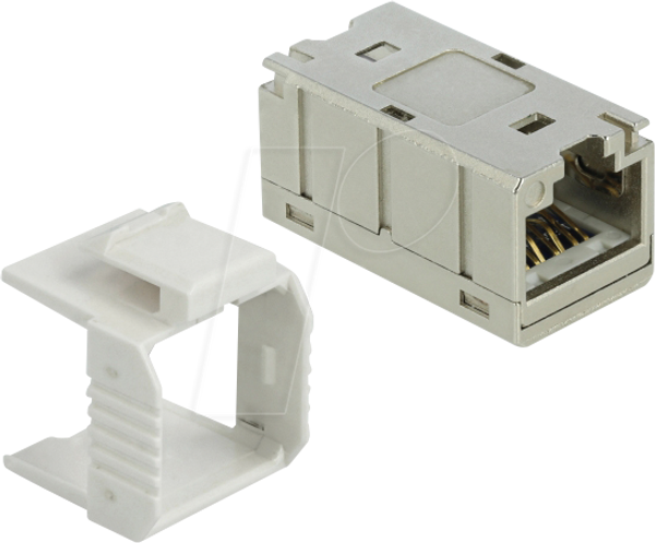 Адаптер RJ45, розетка > розетка, компактна, Cat.6a