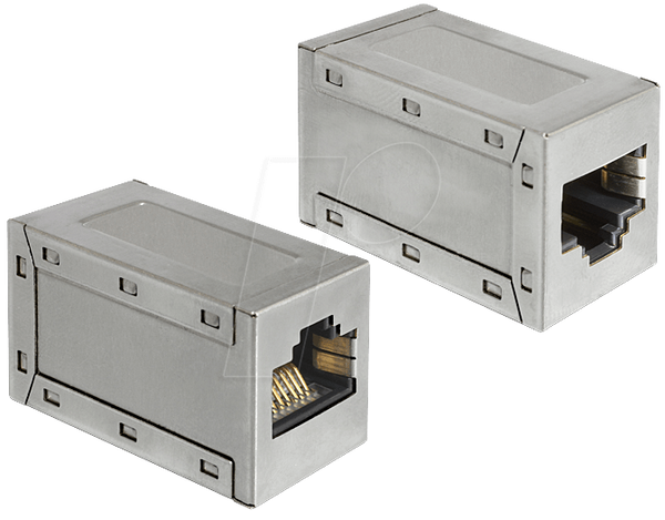 Модульна муфта, розетка/розетка RJ45 кат. 6A