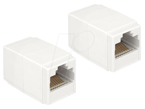 Delock RJ45 розетка/розетка cat.6 UTPadapter