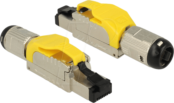 Металевий штекер RJ45 Cat.6A, польовий, збірний