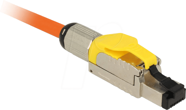 Металевий штекер RJ45 Cat.6A, польовий, збірний