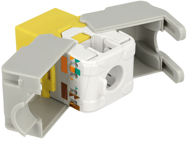 Розетка RJ45 модуля Keystone > LSA Cat.6 UTP