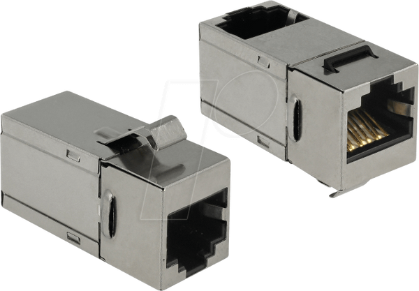 Роз'єм RJ45 модуля Keystone > роз'єм RJ45 Cat.6 90°
