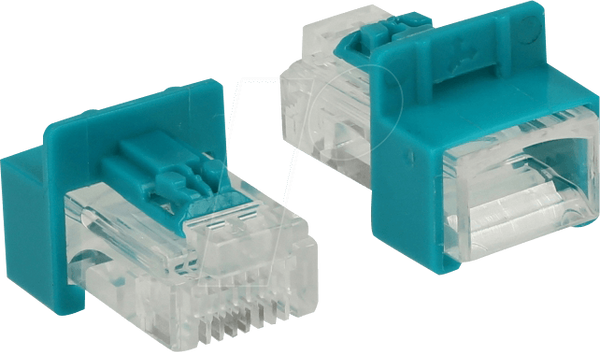 Комплект мережевих застібок RJ45 Secure Clip, 6 штук