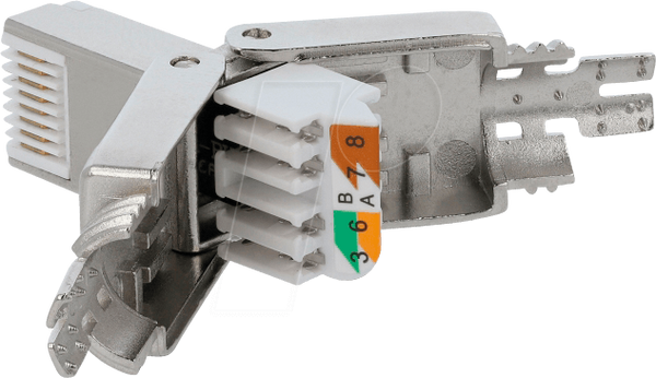 Штекер RJ45 Cat.6 STP без інструментів