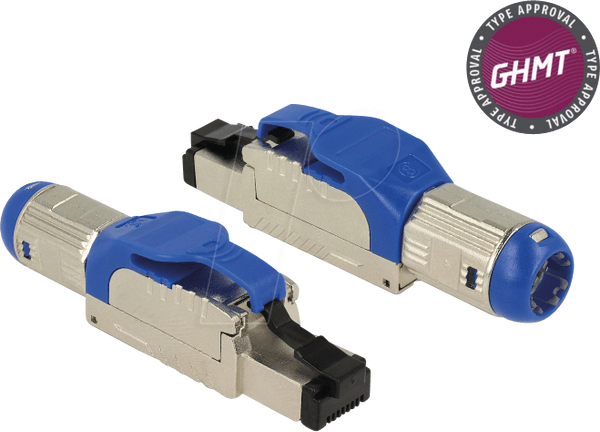 Польовий монтаж штекера RJ45 Cat.8 металевий
