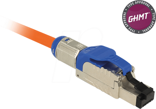 Польовий монтаж штекера RJ45 Cat.8 металевий